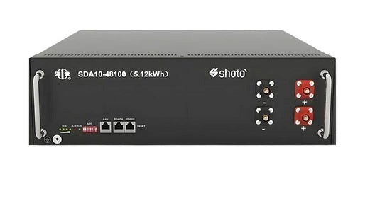 Shoto 5.12kW Lithium Ion Battery (5.12-100ah)
