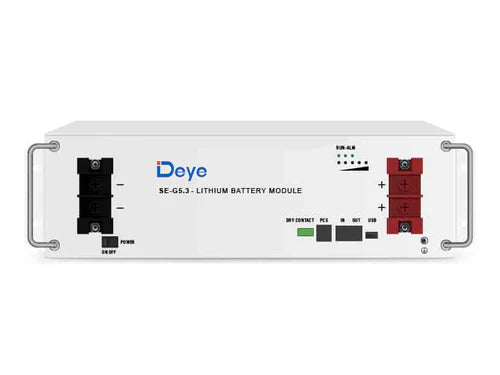 Deye 5.3kWh Lithium Battery SE-G5.3 – 10 Year Warranty