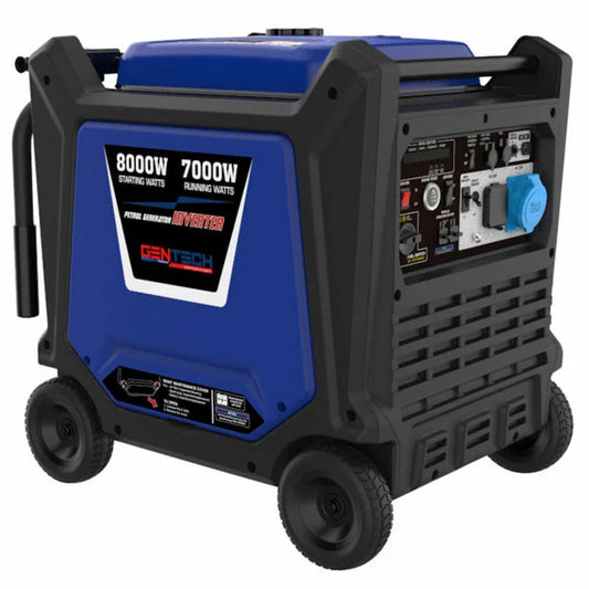 Trade Professional – TP 8000 4S – 7.5kW 16HP 9.4kVA Petrol Gen Set.