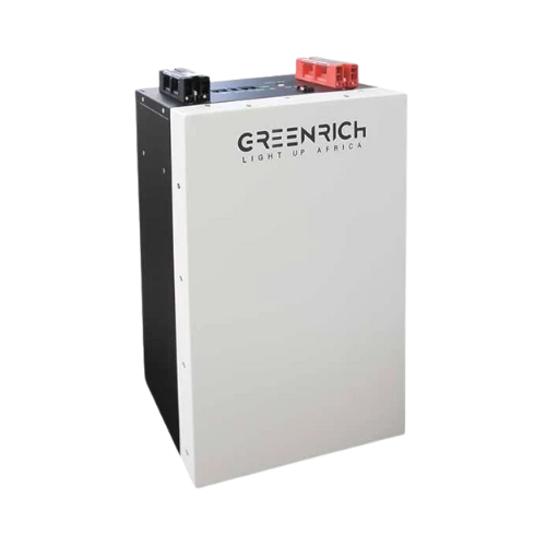 GREENRICH 4.96KWH WM5000 Wall Mounting Lithium LifePO4 Battery 1.5C – 96.6A / 7500W / 4954WH