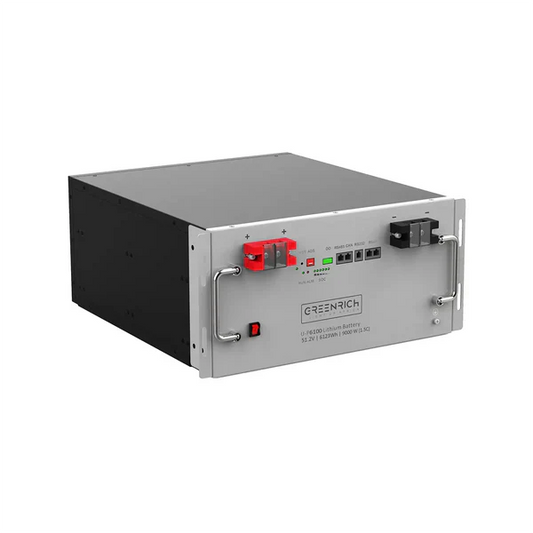Greenrich 48V 1.5C 9KW 6.1KWH Lithium Rackmount Battery SOL-B-L-G6100-48V