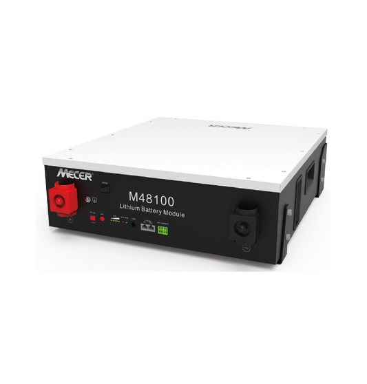 Mecer M48100 4.8kWh Lithium Battery Module – supports up to 40 units in parallel / 100Ah / 48V