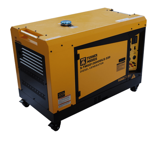 Turner Morris Single Phase Generator 12KVA 220V Diesel Electric Start Super Silent
