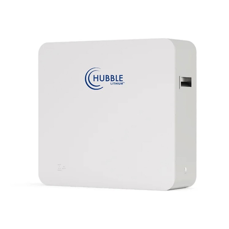 Hubble Lithium AM-10+ PLUS 10kWh 51.2V LifePO4 Battery – 10 Year UNLIMITED Cycles Warranty- with CLOUDLINK