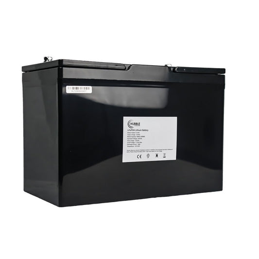 Hubble S-100A 1.2kWh 12V 100Ah Lithium Ion LiFePO4 Battery (FIRST LIFE CELLS) 3500 Cycles
