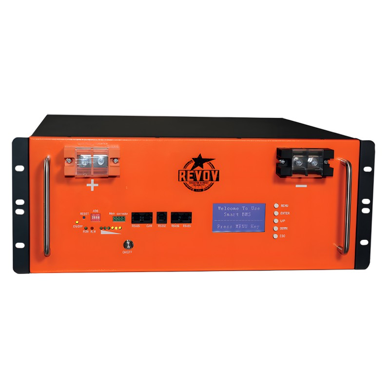 REVOV LiFe 100Ah 5.12kWh LiFePO4 Battery