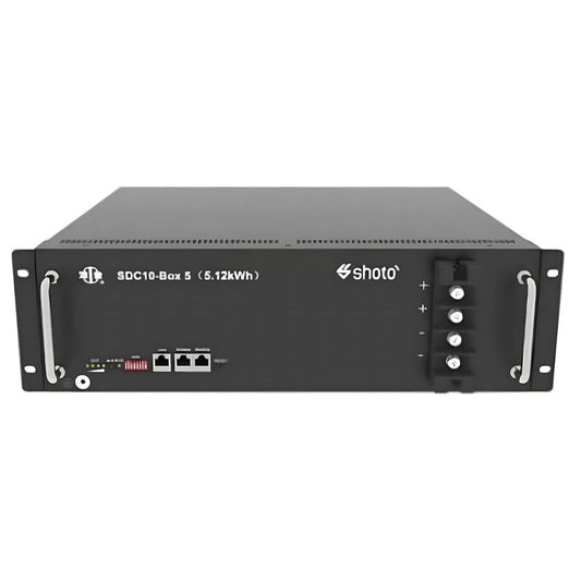 Shoto Lithium-ion LifePO4 5.1kWh 51V Battery – 100AH (5.12KWh)